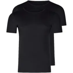 SKINY T-Shirt 2er Pkg. black schwarz   M Herren