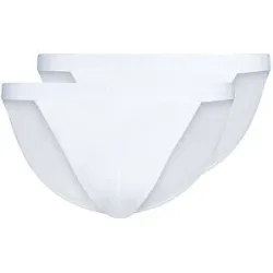 SKINY Slip 2er Pkg. COTTON RIB white weiss   S