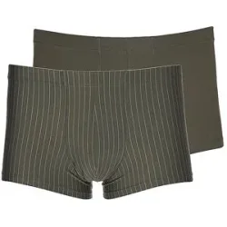 SKINY Pants 2-er Pkg. MICRO MULTIPACK vetiverstripes selection beige   XL herren