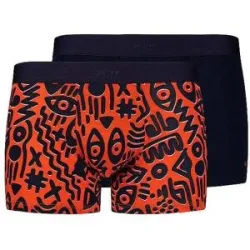 SKINY Pants 2er Pkg. COTTON MULTIPACK kuranyiflames slection schwarz   L herren