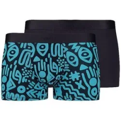 SKINY Pants 2er Pkg. COTTON MULTIPACK kuranyiblues selection blau   L herren