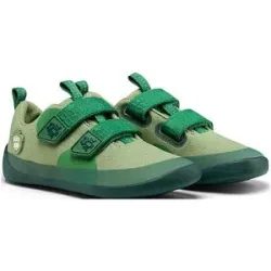 AFFENZAHN Kinder Sneaker Barfußschuh  COTTON LUCKY Frosch grün   21 baby