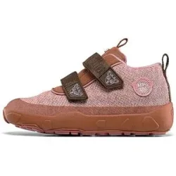 AFFENZAHN Kinder Barfußschuhe - Sneaker KNIT HAPPY Reh hellbraun   28 baby
