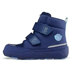 AFFENZAHN Kinder Winterstiefel VEGAN COMFY Bär dunkelblau   26 baby