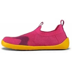 AFFENZAHN Kinder Barfußschuhe - Hausschuhe KNIT HAPPY Flinky pink   22 baby