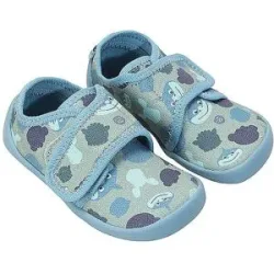 AFFENZAHN Kinder Hausschuhe MOVY HAI hellblau   29 baby