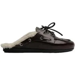 POSA Pantoletten MULES dunkelrot   36 Damen