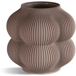 SHEYN Vase Little Peach Taupe  hellgrau