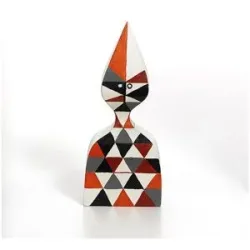 VITRA Deko Holzpuppe 18,1cm Nr 12 bunt baby