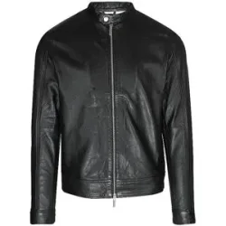 SELECTED Lederjacke SLHARCHIVE schwarz   M herren