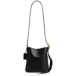 COACH Ledertasche - Bucket Bag BLEECKER 21 schwarz Damen