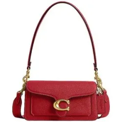 COACH   Ledertasche - Umhängetasche TABBY rot damen