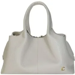 Coccinelle Ledertasche - Henkeltasche NELL creme Damen