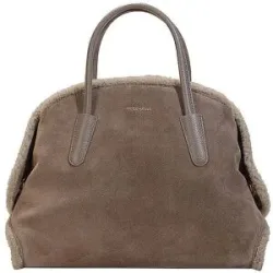 Coccinelle Ledertasche - Henkeltasche TYLDE beige Damen