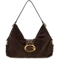 Guess Tasche - Schultertasche CAMDEN braun Damen