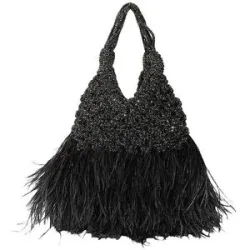 HIBOURAMA Tasche - Henkeltasche VANNIFIQUEPLUME bunt Damen