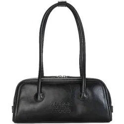 MARGESHERWOOD Ledertasche - Baguette Bag SOFT BAGUETTE schwarz Damen