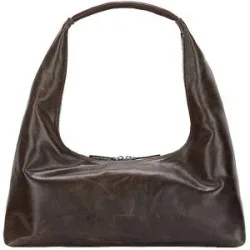 MARGESHERWOOD Ledertasche - Hobo Bag Large braun Damen