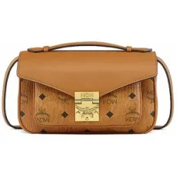 MCM Tasche - Umhängetasche TRACY Medium braun Damen