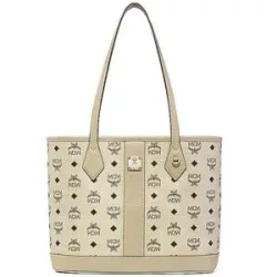 MCM Tasche - Shopper LIZ Small beige damen