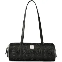 MCM Ledertasche - Schultertasche AREN VI  schwarz Damen