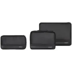 Samsonite Reisezubehör 3er Set Packwürfel TA REVOLUTION Black schwarz Damen