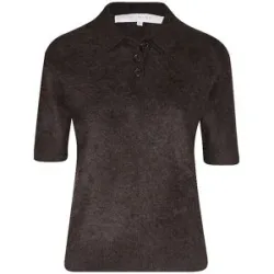 ABSOLUT Kaschmirpoloshirt MARGOT braun   M Damen