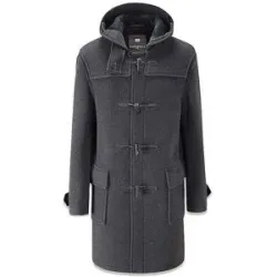 GLOVERALL Dufflecoat MORRIS grau   S Herren