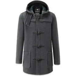 GLOVERALL Dufflecoat MID MORRIS  grau   XXL Herren