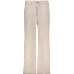 MONARI Hose Jogging Fit in Lederoptik  beige   42 Damen