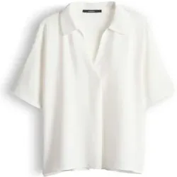 SOMEDAY Poloshirt KELIANE weiss   40 damen
