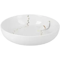 RAEDER Weihnachtsschale Santas 20cm Traumland  weiss baby
