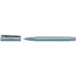 FABER-CASTELL Tintenroller Neo Slim Aluminium Serenity Blue blau
