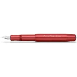 KAWECO Füllhalter Aluminium Sport Deep Red  rosa baby