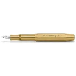 KAWECO Füllhalter Brass Sport 0,9mm Medium  gold