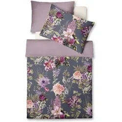 FLEURESSE Satin Bettwäsche BED ART 70x90cm/140x220cm Lilac lila