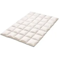 KAUFFMANN Daunendecke 140x220cm COMFORT Warm Weiss weiss