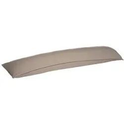 HEFEL Jersey-Bezug Seitenschläferkissen 35x160cm Taupe hellbraun baby