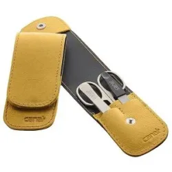 CANAL Stecketui mit Druckknopf 3-teilig (Gelb) 5376 baby