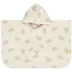 STEIFF Baby Badeponcho creme