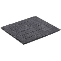 Vossen Badeteppich EXCLUSIVE 55x65cm Flanell grau