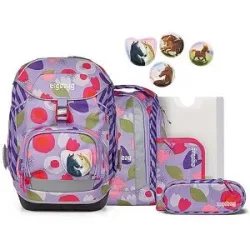 ERGOBAG Schulrucksack Set 6tlg Pack BlütenzauBär baby