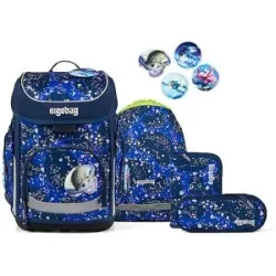 ERGOBAG Schultaschen Set 5tlg CUBO OzeanBärwohner