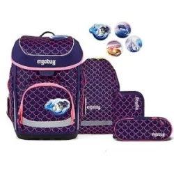 ERGOBAG Schultaschen Set 5tlg CUBO PerlentauchBär 2026