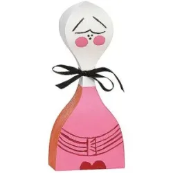 VITRA Deko Holzpuppe 18,5cm Nr 2 bunt