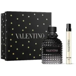 VALENTINO Geschenkset -  Born In Roma Uomo Eau de Toilette Holidays Set 50ml / 10ml Herren