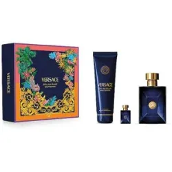 VERSACE Geschenkset - Dylan Blue Pour Homme Eau de Toilette Set 150ml / 100ml / 5ml Herren