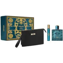 VERSACE Geschenkset - Eros Eau de Parfum Set 100ml / 10ml Herren