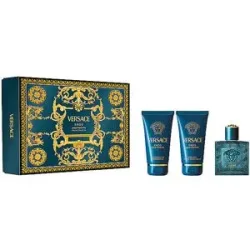 VERSACE Geschenkset - Eros Eau de Toilette Set 3x50ml Herren