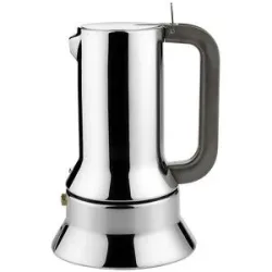 Alessi Espressomaschine / 6 Tassen silber baby